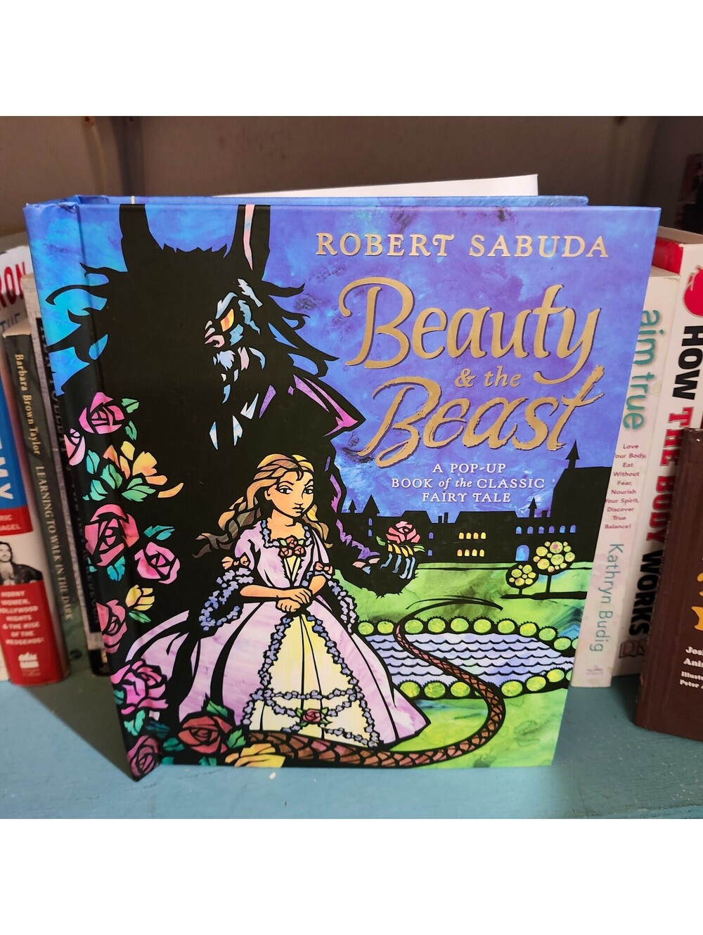 Robert Sabuda Beauty & the Beast Pop-Up Book Signed Bookplate New